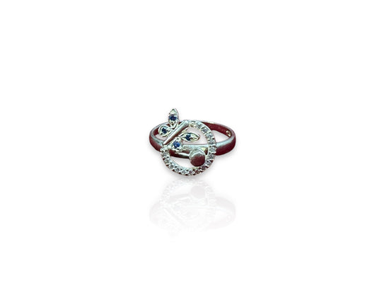 Anillo de Mariposa Flotante #10 1/2
